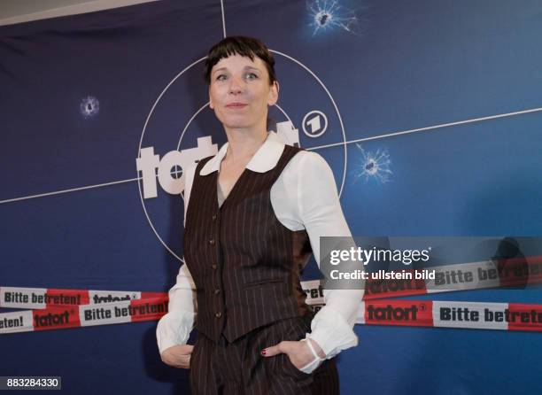 Berlin, Premiere inklusive Fototermin. Der neue Berliner "Tatort: Wir " Ihr "Sie" Foto: Meret Becker