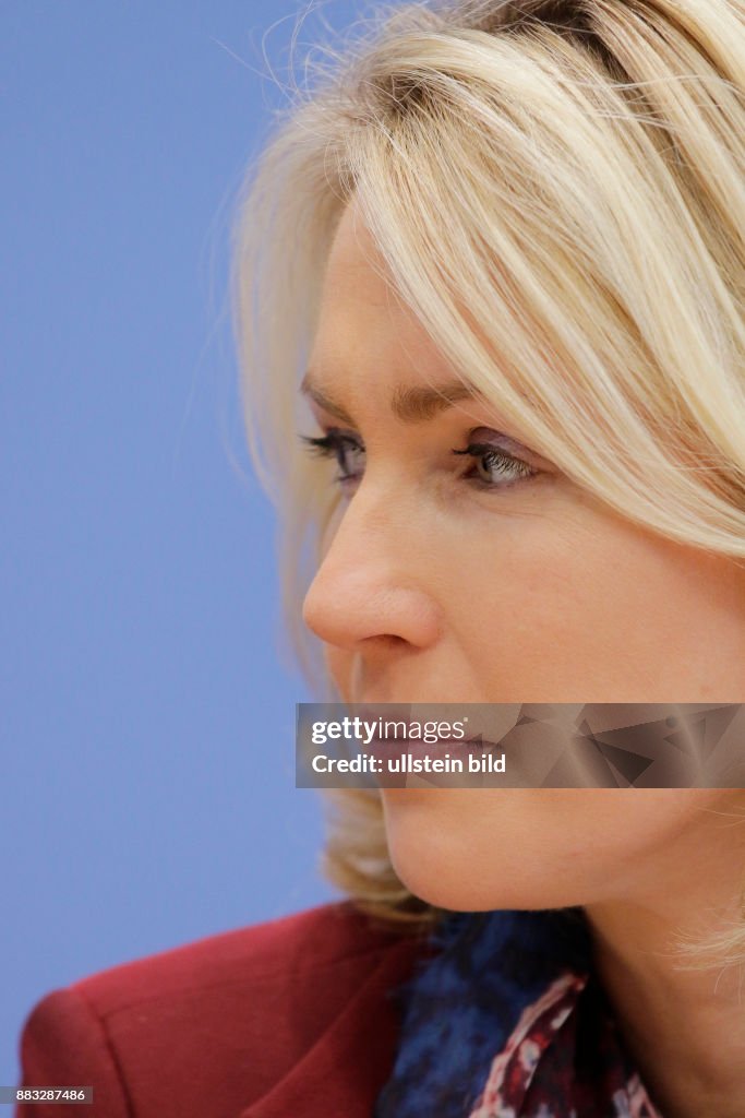 Bundesministerin für Familie, Senioren, Frauen und Jugend Manuela Schwesig...