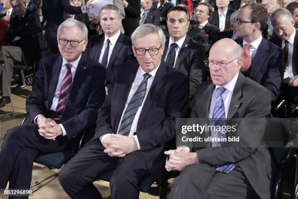 Berlin, Jean-Claude Juncker hält die siebte Europa-Rede. Die jährliche Stellungnahme der höchsten EU-Repräsentanten zur Lage Europas, Foto: Dr....