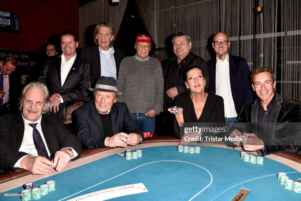 Niki Lauda Charity-Poker-Competition In Berlin