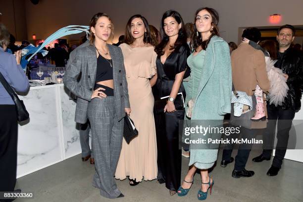 Zoe Buckman, Sheree Hovsepian, Monica Eulitz and Shari Loeffler attend the 2017 ARTWALK NY Benefiting Coalition for the Homeless at Spring Studios on...