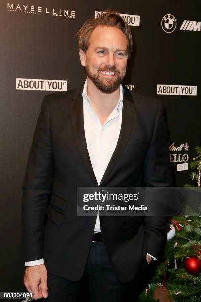 Steven Gaetjen during Lena Gerckes Christmas Dinner Partyat Hygge on November 30, 2017 in Hamburg, Germany.