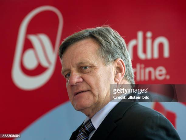 Hartmut Mehdorn, CEO of AirBerlin.