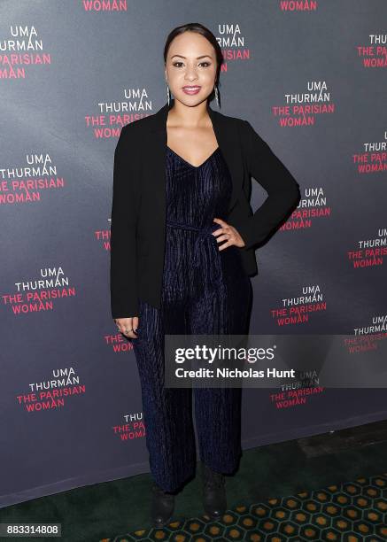 Actress Jasmine Cephas Jones attends the broadway opening night of "The Parisian Woman" at The Hudson Theatre on November 30, 2017 in New York City.