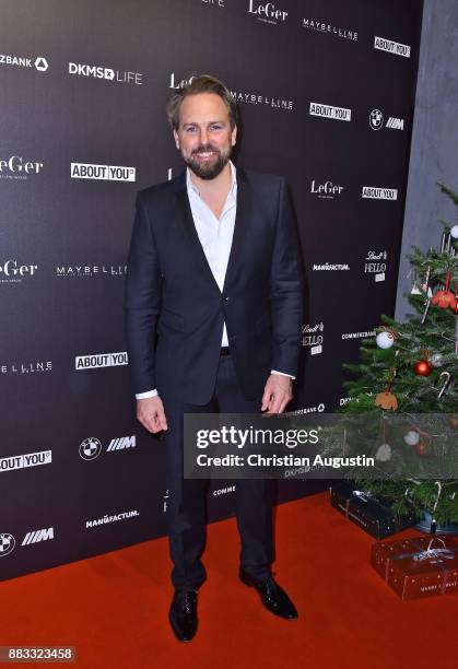 Steven Gaetjen attends the Christmas Dinner Party of Lena Gercke at the Bar Hygge on November 30, 2017 in Hamburg, Germany.