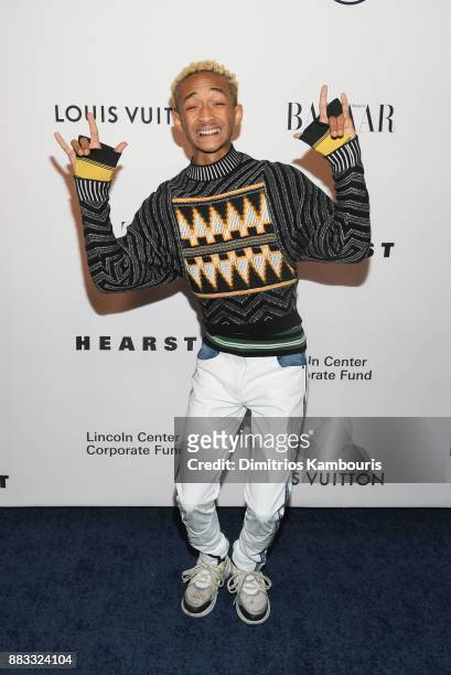 Jaden Smith attends An Evening Honoring Louis Vuitton and Nicolas Ghesquiere at Alice Tully Hall at Lincoln Center on November 30, 2017 in New York...