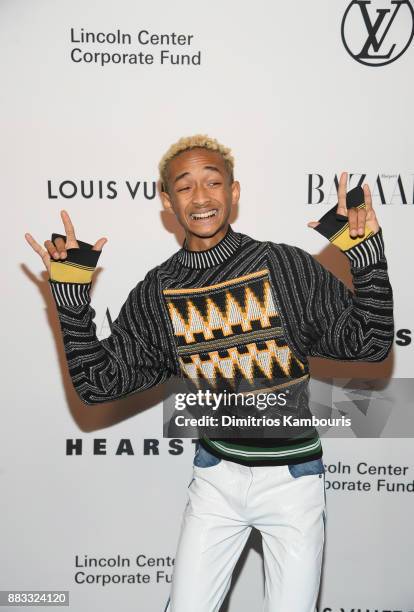 Jaden Smith attends An Evening Honoring Louis Vuitton and Nicolas Ghesquiere at Alice Tully Hall at Lincoln Center on November 30, 2017 in New York...