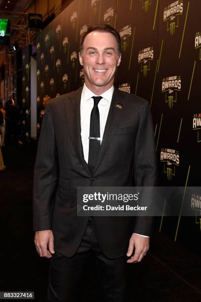 Driver Kevin Harvick attends the Monster Energy NASCAR Cup Series awards at Wynn Las Vegas on November 30, 2017 in Las Vegas, Nevada.