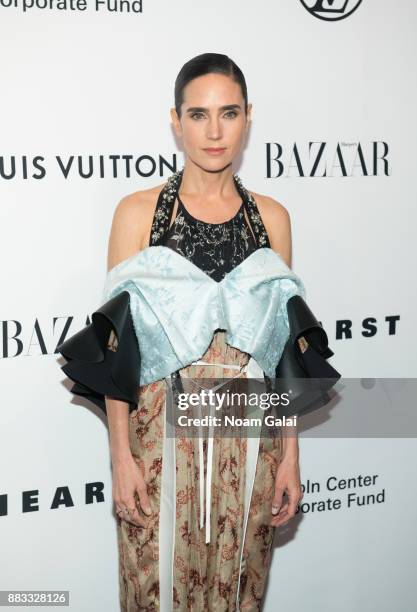 Jennifer Connelly attends an evening honoring Louis Vuitton and Nicolas Ghesquiere at Alice Tully Hall at Lincoln Center on November 30, 2017 in New...