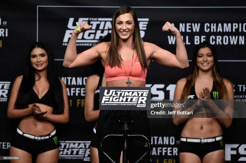 TUF Finale Weigh-in