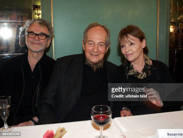 Thate, Hilmar - Actor, Germany - with Actor Otto Schenk and Actress Angelica Domroese