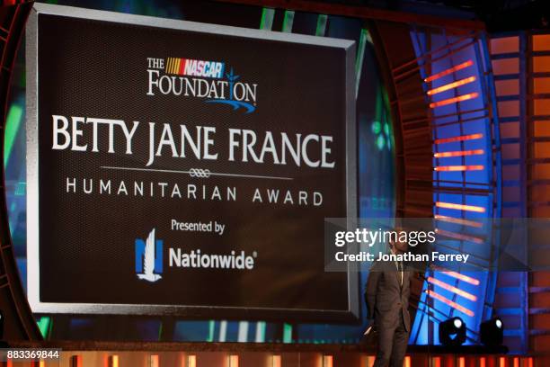 Driver Ben Kennedy attends the Monster Energy NASCAR Cup Series awards at Wynn Las Vegas on November 30, 2017 in Las Vegas, Nevada.