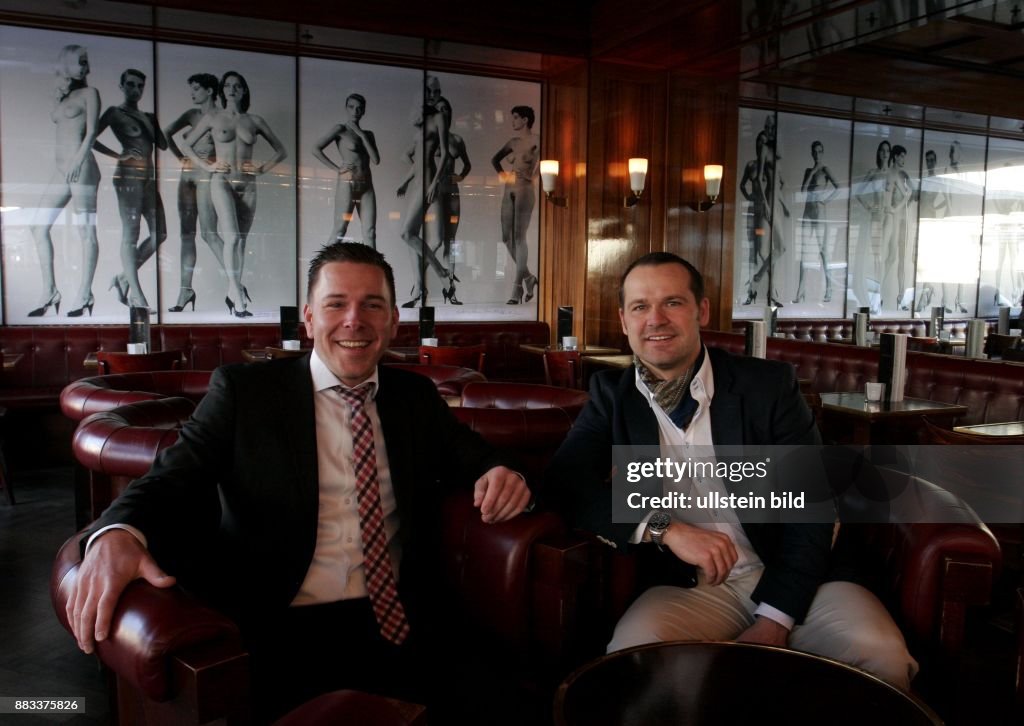 Josh Friedrich und Alexander von Raven (Newton Bar)