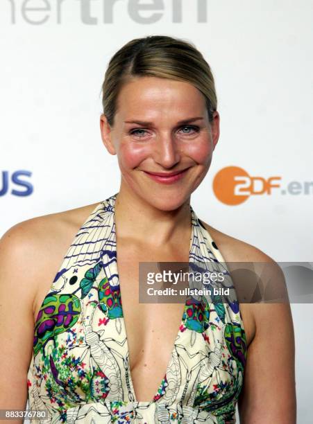 Schauspielerin Tanja Wedhorn anläßlich ZDF-Sommerfest in Berlin