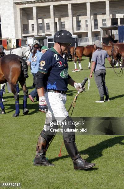 Schauspieler Heino Ferch beim Maifeld Cup im Olympiapark in Berlin