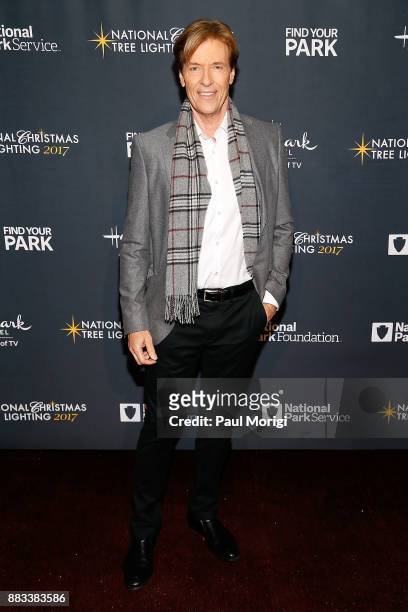 Jack Wagner attends the 95th annual National Christmas Tree Lighting Ceremony in President's Park on November 30, 2017 in Washington, DC.