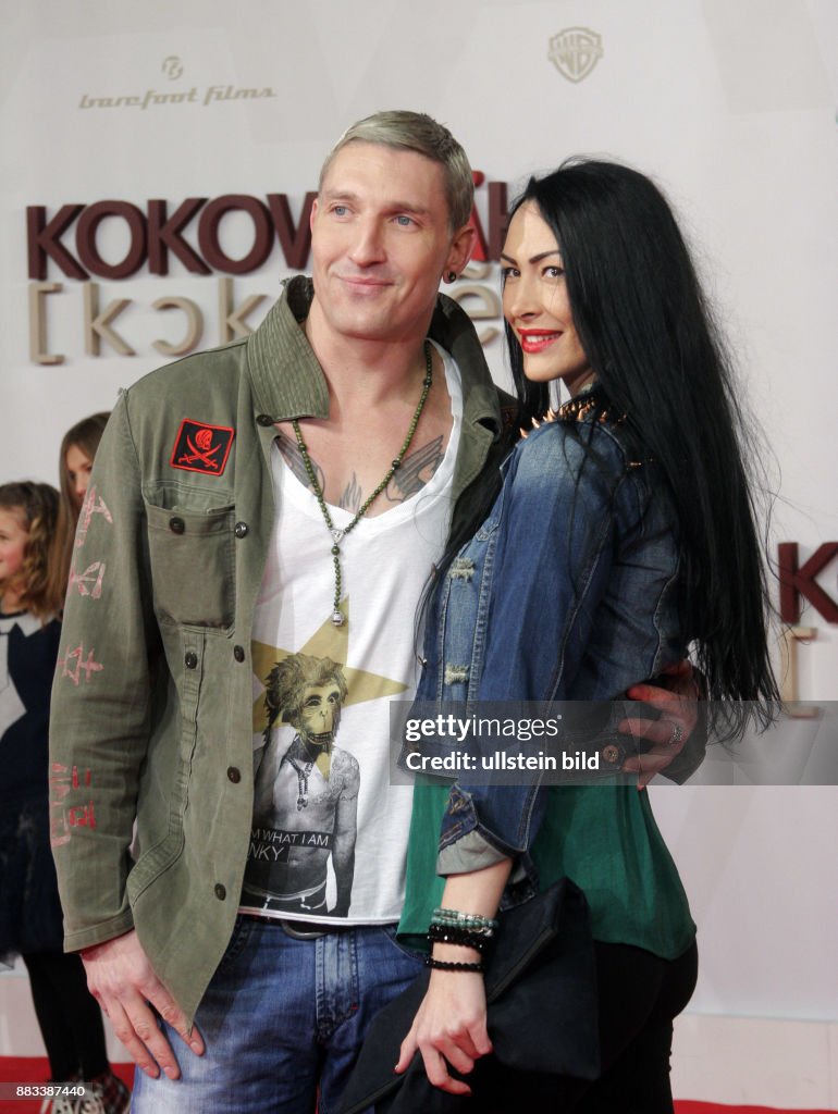 Handballer Stefan Kretschmar und Freundin Danica Ffriend (r.)