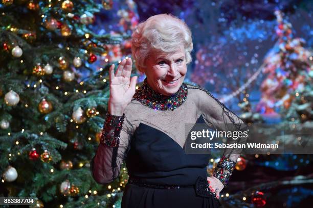 Waltraut Haas poses at the tv show 'Heiligabend mit Carmen Nebel' on November 29, 2017 in Munich, Germany. The show will be aired on December 24,...
