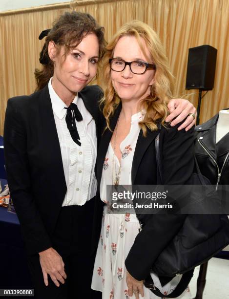 Minnie driver and Lea Thompson attend the Dress For Success Worldwide-West Seventh Annual Shop For Success Vip Event In Los Angeles on November 30,...