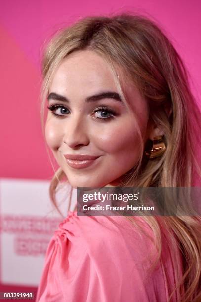 Sabrina Carpenter attends Billboard Women In Music 2017 at The Ray Dolby Ballroom at Hollywood & Highland Center on November 30, 2017 in Hollywood,...