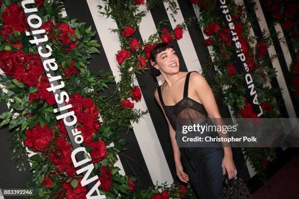Mia Moretti attends the LAND of distraction Launch Event at Chateau Marmont on November 30, 2017 in Los Angeles, California.