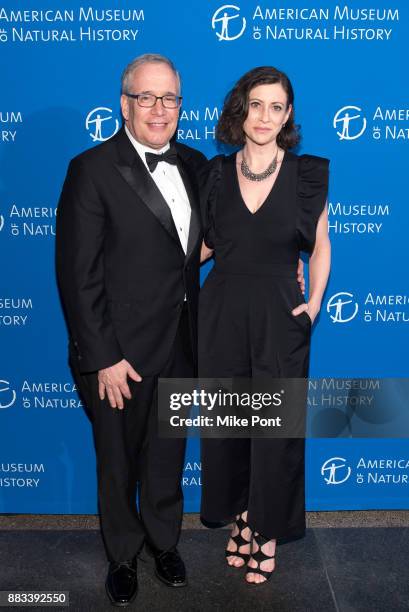 Scott Stringer and Elyse Buxbaum attend the 2017 American Museum of Natural History Museum Gala at the American Museum of Natural History on November...