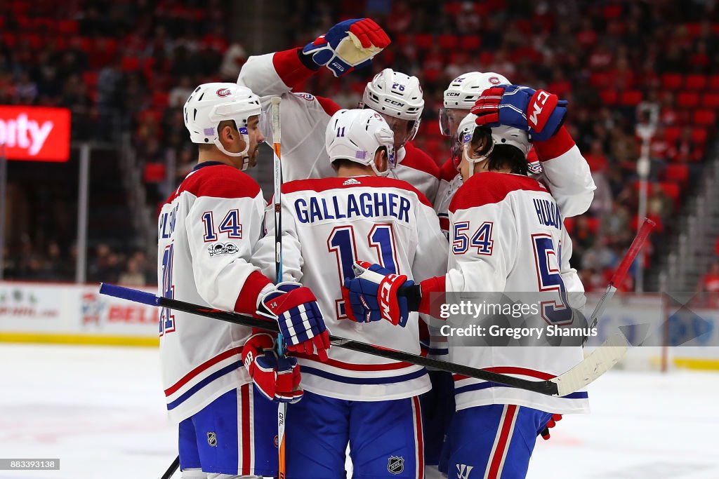 Montreal Canadiaens v Detroit Red Wings