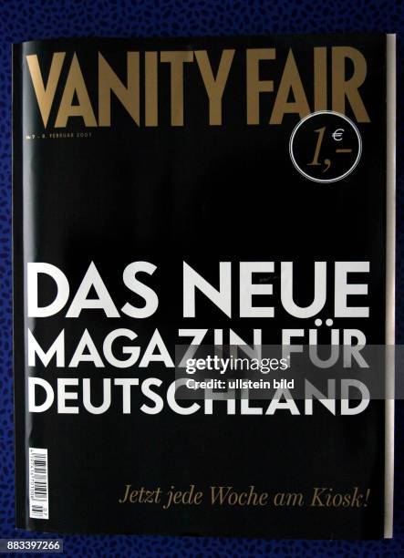 Berlin - Mitte: Zeitschrift Vanity Fair des Conde Nast Verlag, erste Ausgabe von Februar 2007