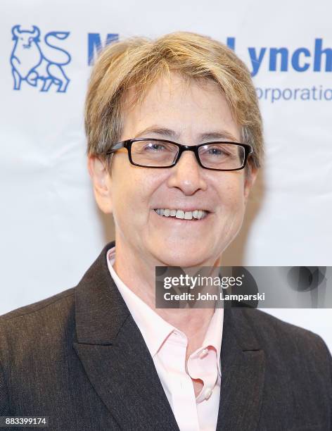 New York Assembley member Deborah J. Glick attends The Bea Arthur Residence Building dedication on November 30, 2017 in New York City.