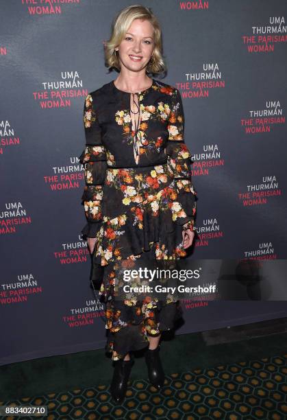 Actress Gretchen Mol attends "The Parisian Woman" Broadway opening night at Hudson Theatre on November 30, 2017 in New York City.