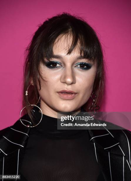 Singer Daya arrives at Billboard Women In Music 2017 at The Ray Dolby Ballroom at Hollywood & Highland Center on November 30, 2017 in Hollywood,...