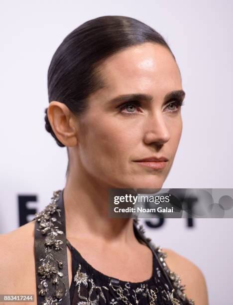 Jennifer Connelly attends an evening honoring Louis Vuitton and Nicolas Ghesquiere at Alice Tully Hall at Lincoln Center on November 30, 2017 in New...