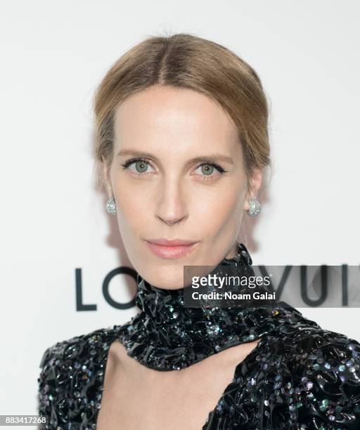 Vanessa Traina attends an evening honoring Louis Vuitton and Nicolas Ghesquiere at Alice Tully Hall at Lincoln Center on November 30, 2017 in New...