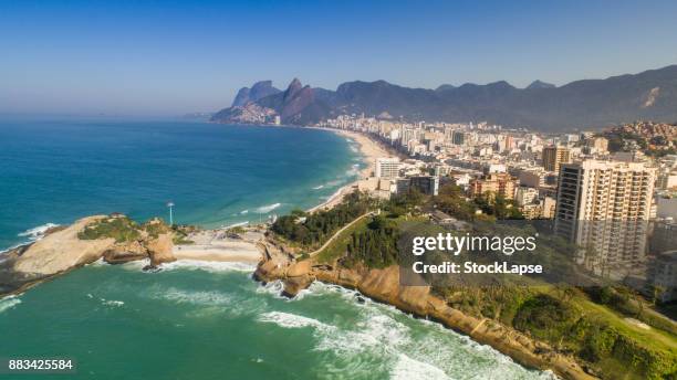 rio de janeiro - arpoador beach stock pictures, royalty-free photos & images