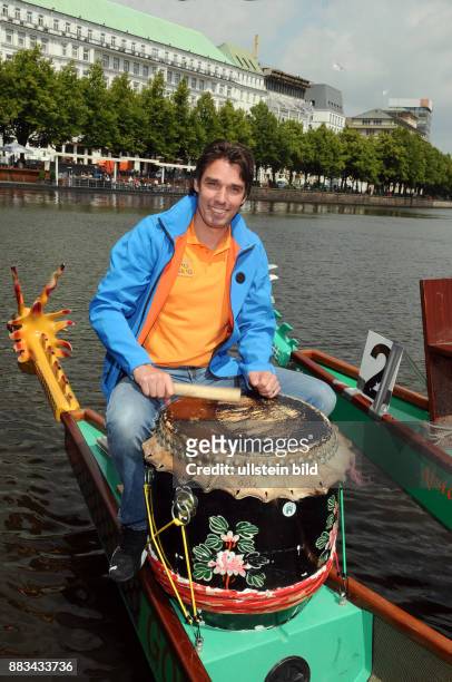 Stich, Michael - Unternehmer, ehemaliger Tennisspieler, D - anlaesslich Drachenboot-Cup der Michael-Stich-Stiftung in Hamburg -