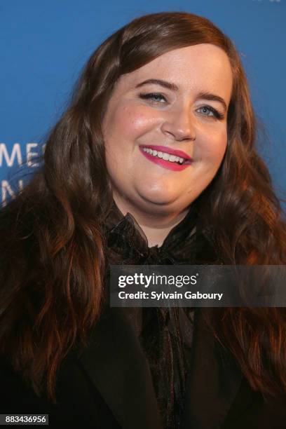 Aidy Bryant attends The 2017 Museum Gala at American Museum of Natural History on November 30, 2017 in New York City.