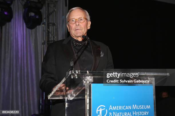 Tom Brokaw attends The 2017 Museum Gala at American Museum of Natural History on November 30, 2017 in New York City.