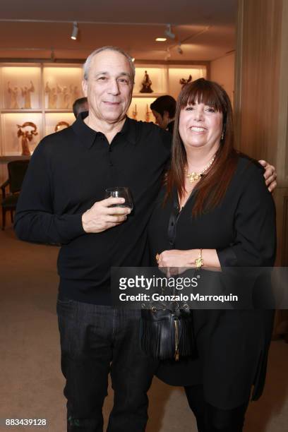 Jonathan Gordon and Susan Gordon during the The New Macklowe Gallery Opening at 445 Park Avenue on November 30, 2017 in New York City.