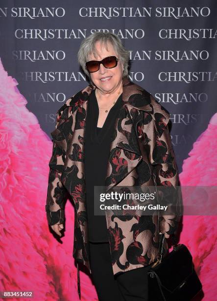 Kathy Bates attends Christian Siriano's celebration of the launch of his new book "Dresses To Dream About" in Los Angeles at Chateau Marmont on...