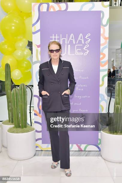 Lisa Love attends Barneys New York Celebrates Haas for the Holidays Hosted by Matthew Mazzucca, Nikolai Haas and Simon Haas at Barneys New York...