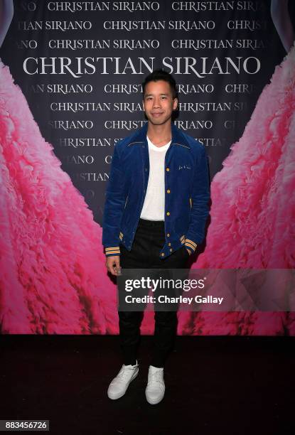 Jared Eng attends Christian Siriano's celebration of the launch of Siriano's new book "Dresses To Dream About" in Los Angeles at Chateau Marmont on...