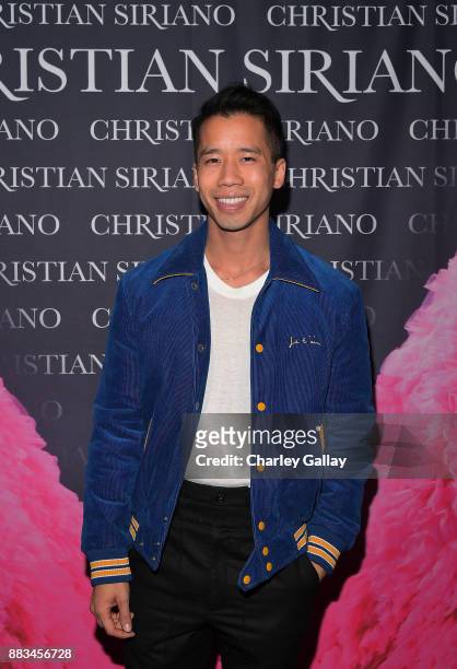 Jared Eng attends Christian Siriano's celebration of the launch of Siriano's new book "Dresses To Dream About" in Los Angeles at Chateau Marmont on...