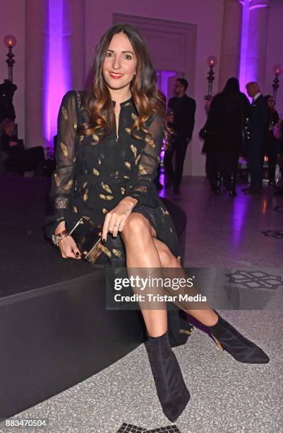 Johanna Klum attends the exhibition opening 'Sound of Passion' at Hotel De Rome on November 30, 2017 in Berlin, Germany.