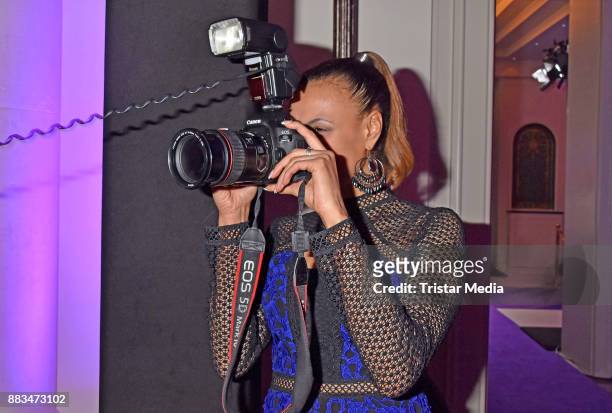 Francisca Urio attends the exhibition opening 'Sound of Passion' at Hotel De Rome on November 30, 2017 in Berlin, Germany.