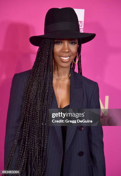 Kelly Rowland arrives at the Billboard Women In Music 2017 at The Ray Dolby Ballroom at Hollywood & Highland Center on November 30, 2017 in...