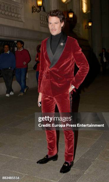 Juan Avellaneda attends the 'Harper's Bazaar' Actitud 43 awards at Casino de Madrid on November 30, 2017 in Madrid, Spain.