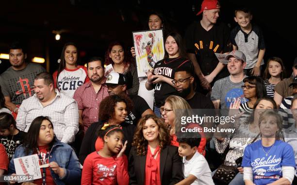 Crowd watches the State Farm Chris Paul PBA Celebrity Invitational at the Bowlero Woodlands on November 30, 2017 in The Woodlands, Texas.