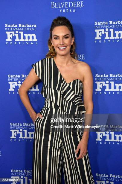 Elizabeth Chambers attends the Santa Barbara International Film Festival honors Judi Dench with the annual Kirk Douglas Award for Excellence in Film...
