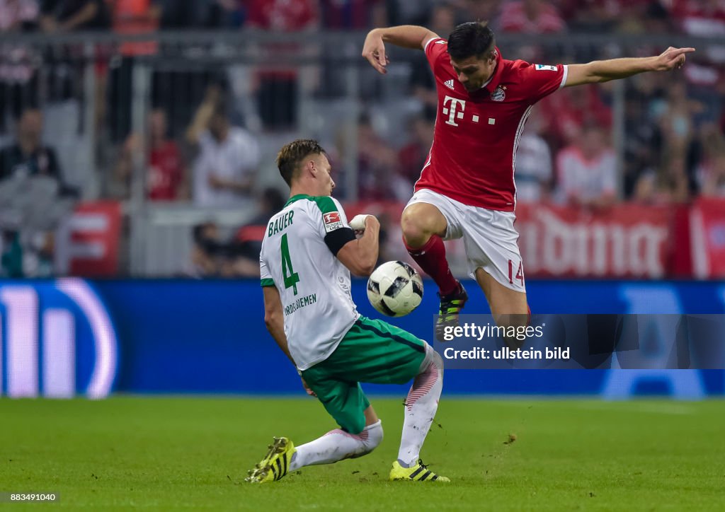 1. Fussball Bundesliga FC Bayern Muenchen - SV Werder Bremen