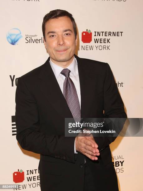 Personality Jimmy Fallon attends The 13th Annual Webby Awards at Cipriani Wall Street on June 8, 2009 in New York, New York.